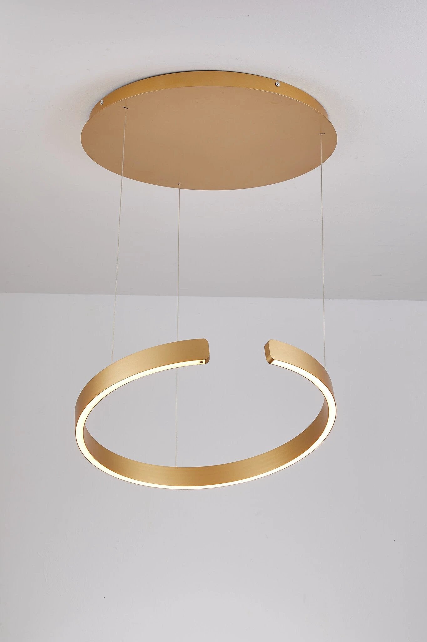 Hanglamp Verve Champagne Goud - in 3 afmetingen by LightDesign