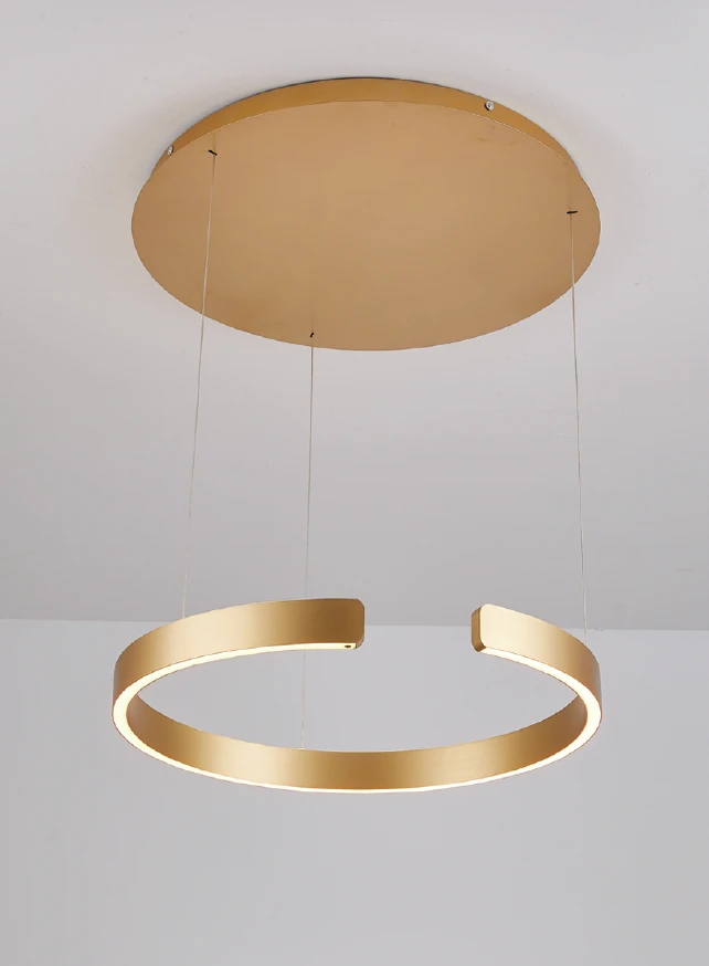 Hanglamp Verve Champagne Goud - in 3 afmetingen by LightDesign