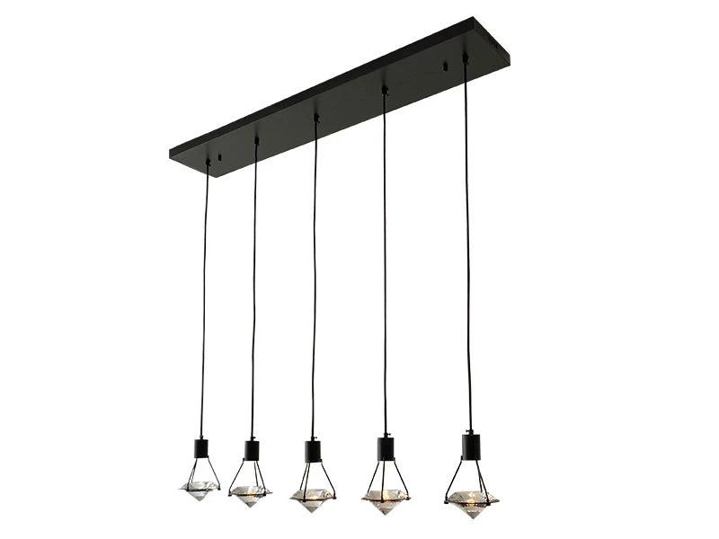 Hanglamp Diamonds 5 lichts by LightDesign