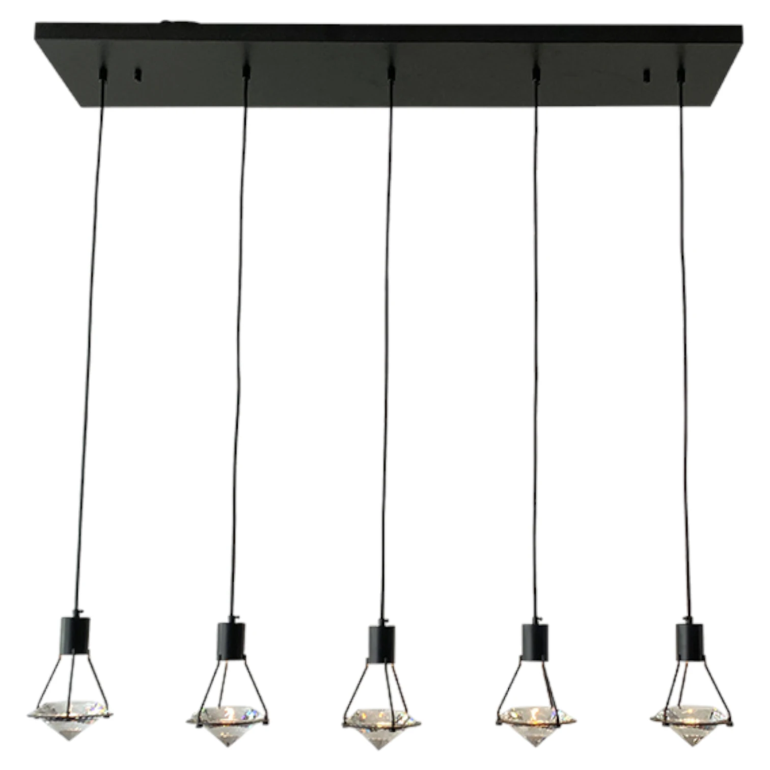 Hanglamp Diamonds 5 lichts by LightDesign
