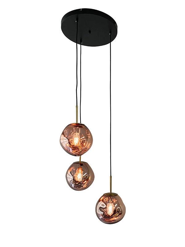 Hanglamp Drogon 3L getrapt in 3 kleuren by LightDesign