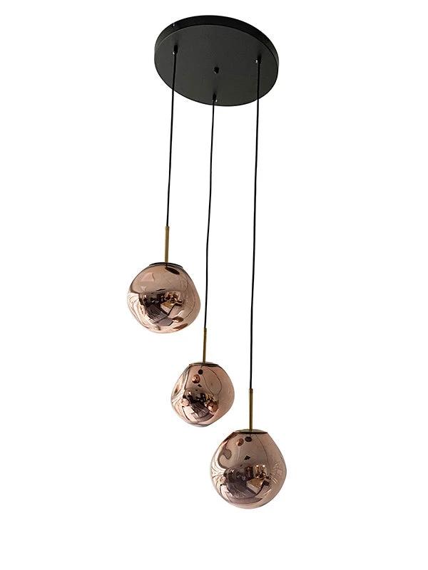 Hanglamp Drogon 3L getrapt in 3 kleuren by LightDesign