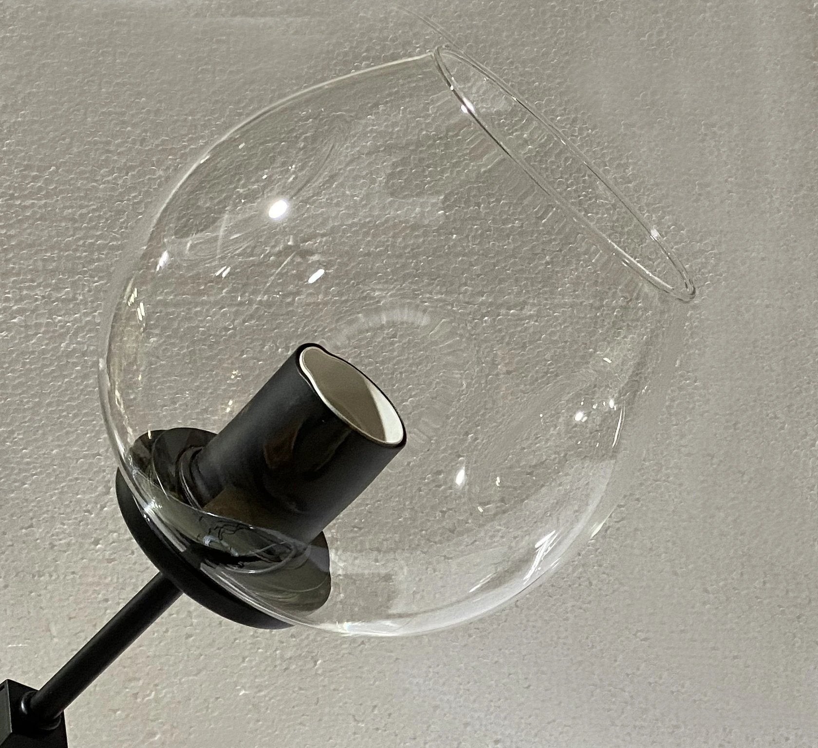 Hanglamp Graham 3L Zwart Frame - 3 glas keuzes - ledlampen inclusief by LightDesign