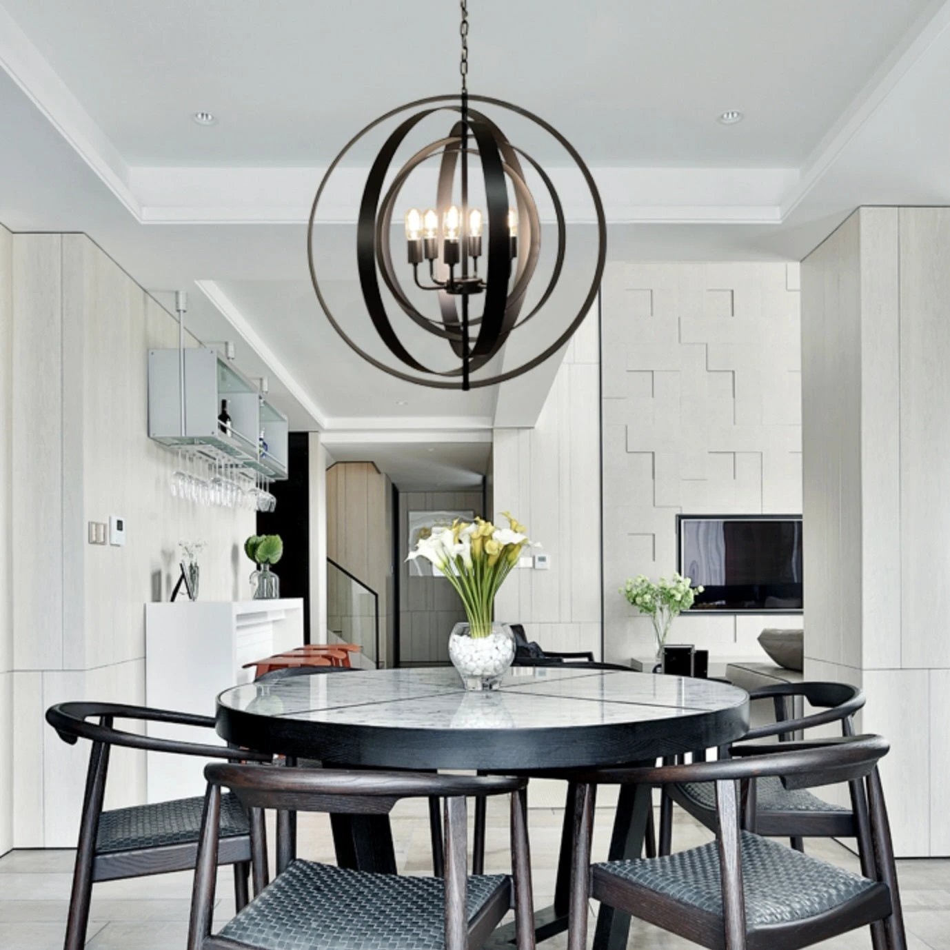 Hanglamp Zoya - Zwart by LightDesign