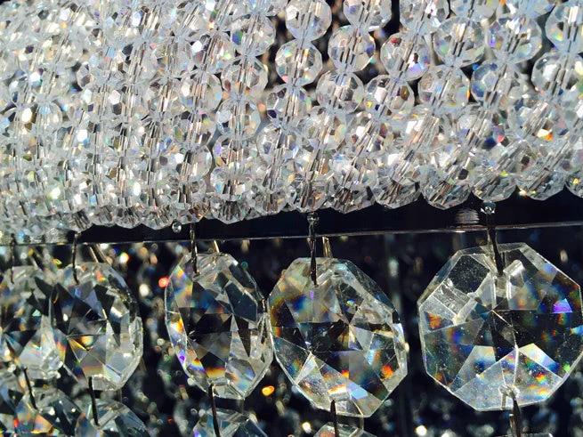 Kroonluchter Margaretha chroom in meerdere maten by LightDesign