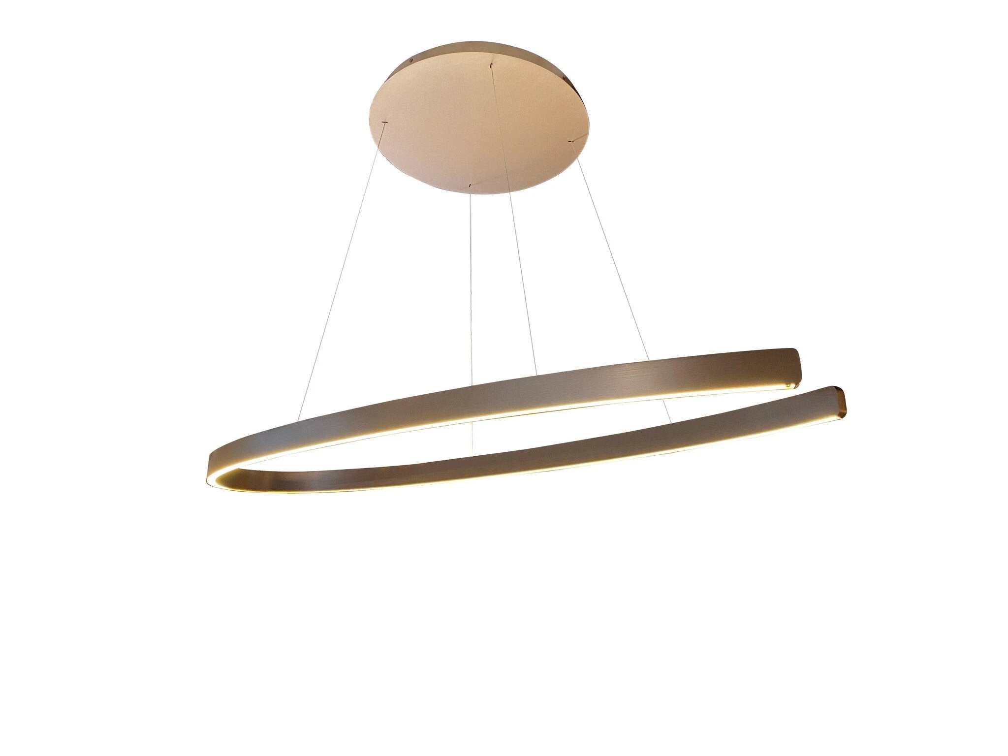 Hanglamp Verve Ovaal Brons - 2 maten by LightDesign