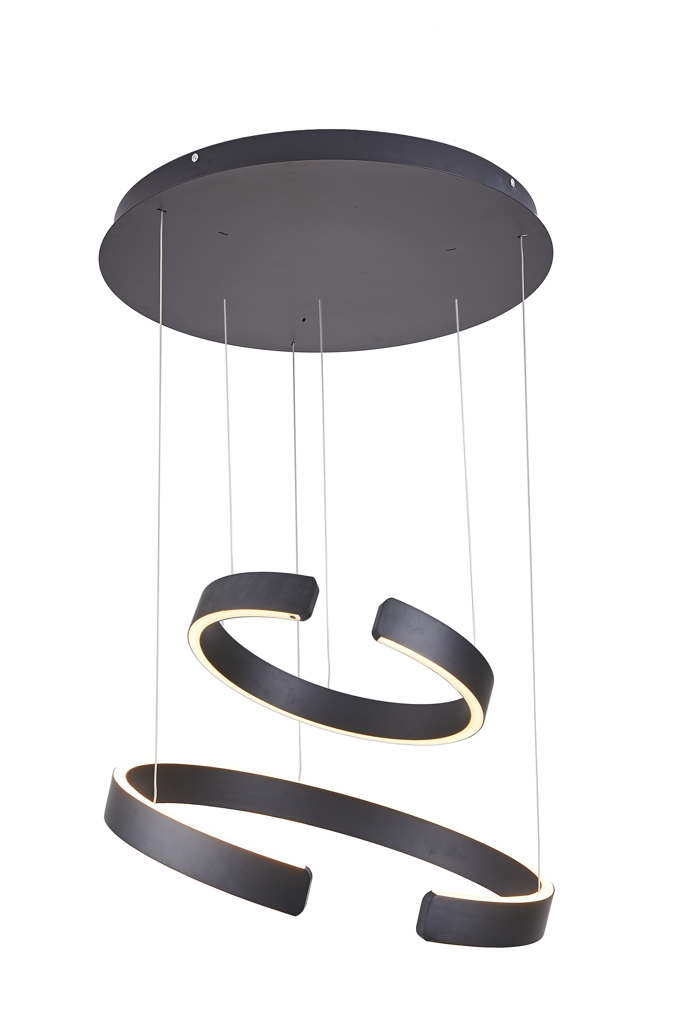Hanglamp Verve Zwart 2L - 2 maten by LightDesign
