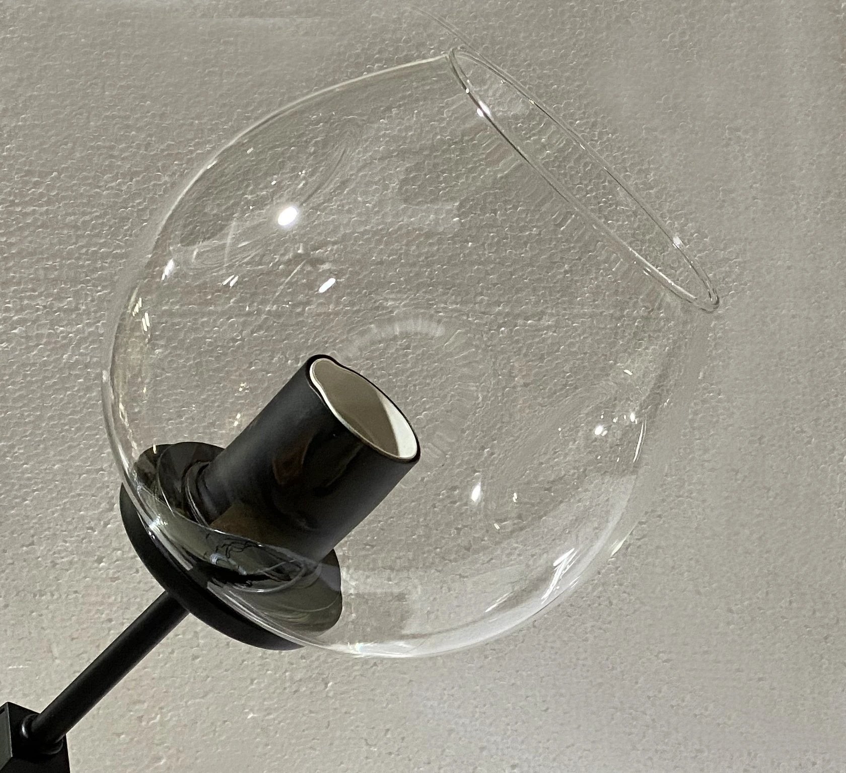 Tafellamp Graham 2L Zwart frame - 3 kleuren glas - ledlampen inclusief by LightDesign