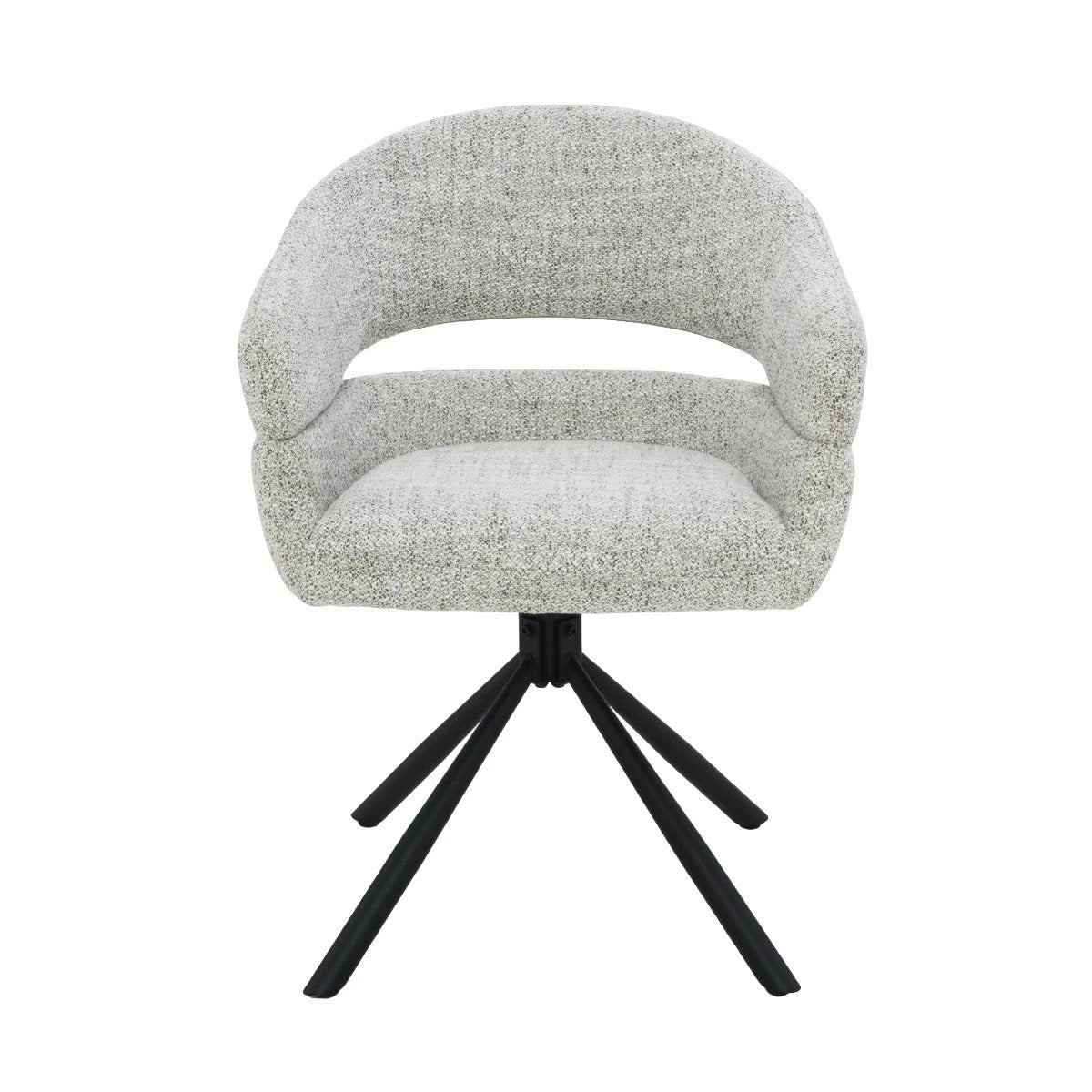 Draai-eetkamerstoel Linn Bisque Oasis (set van 2) by Livingfurn