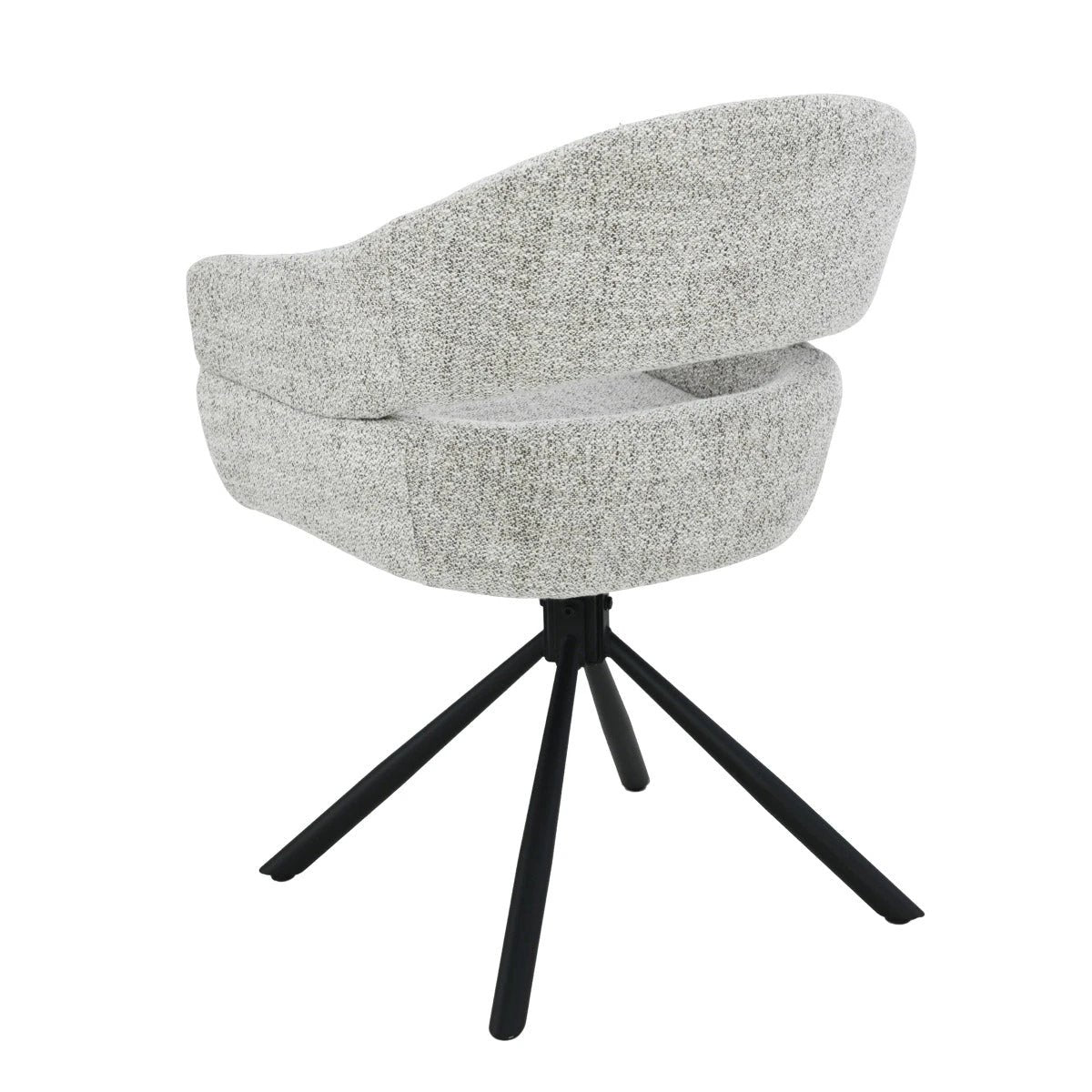 Draai-eetkamerstoel Linn Bisque Oasis (set van 2) by Livingfurn