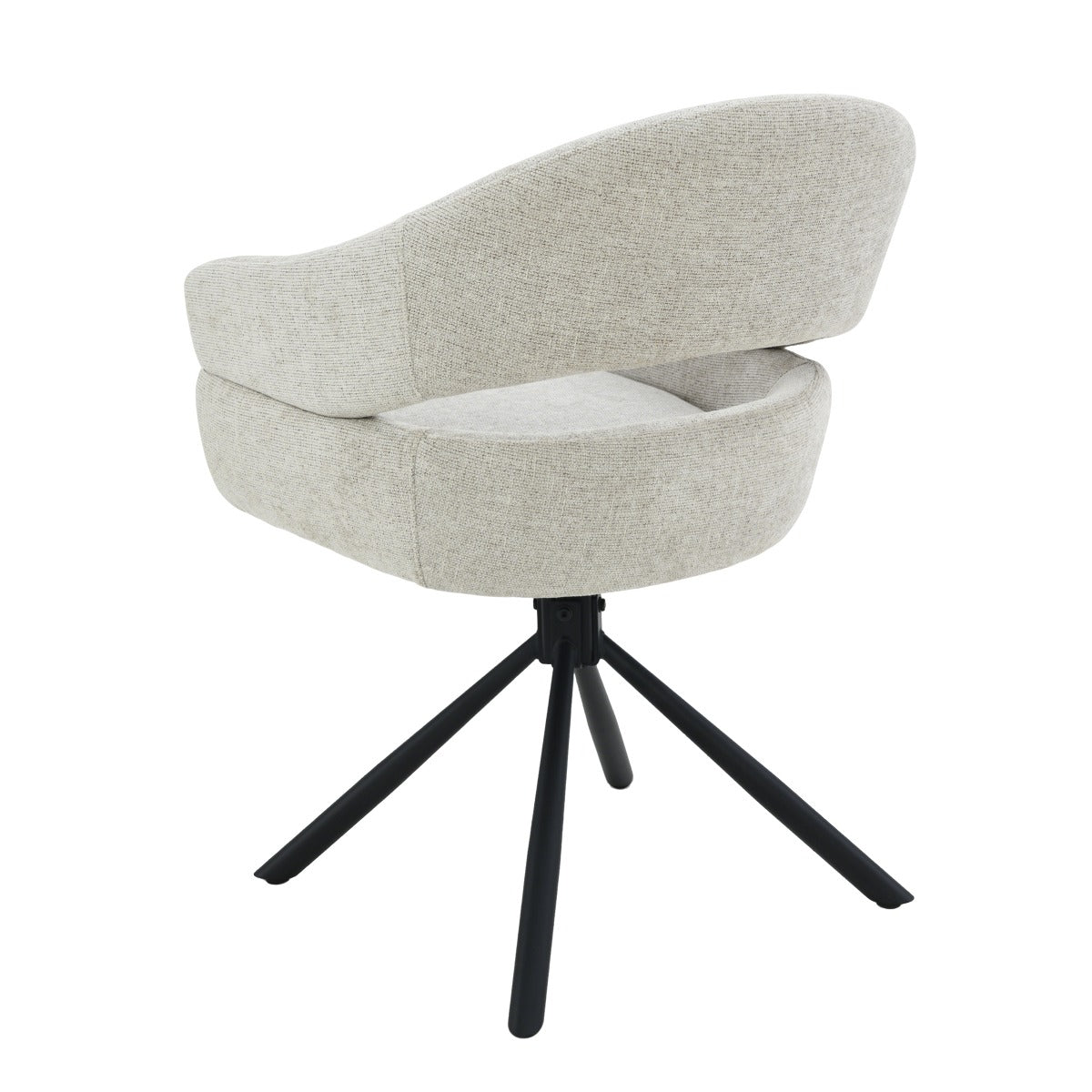 Draai-eetkamerstoel Linn Toffee - depauwwonen