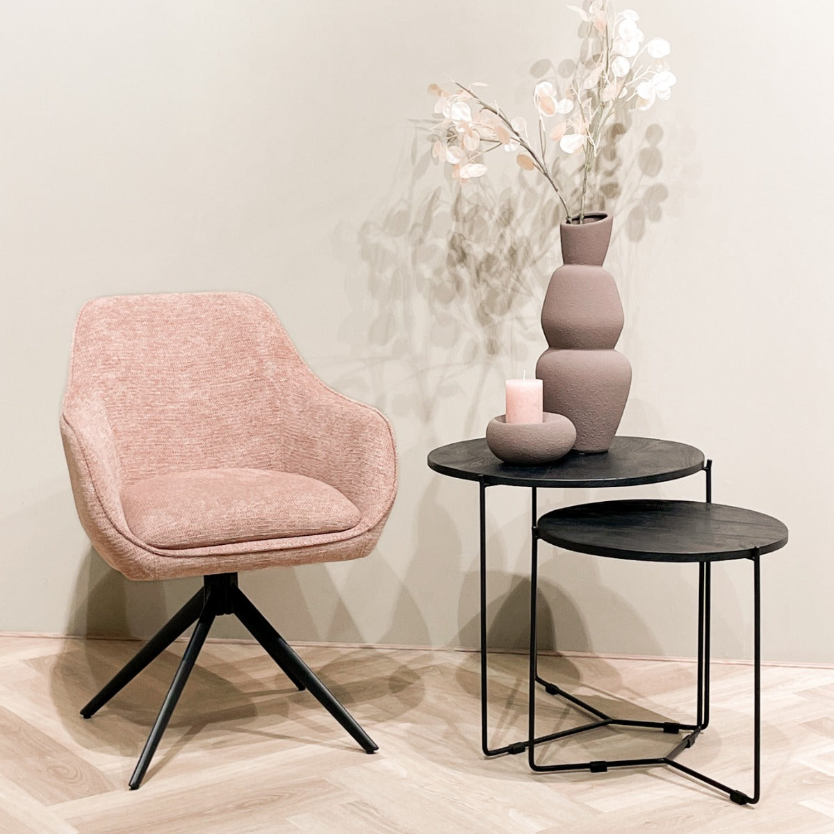 Draai-eetkamerstoel Thomas Brique (set van 2) - depauwwonen