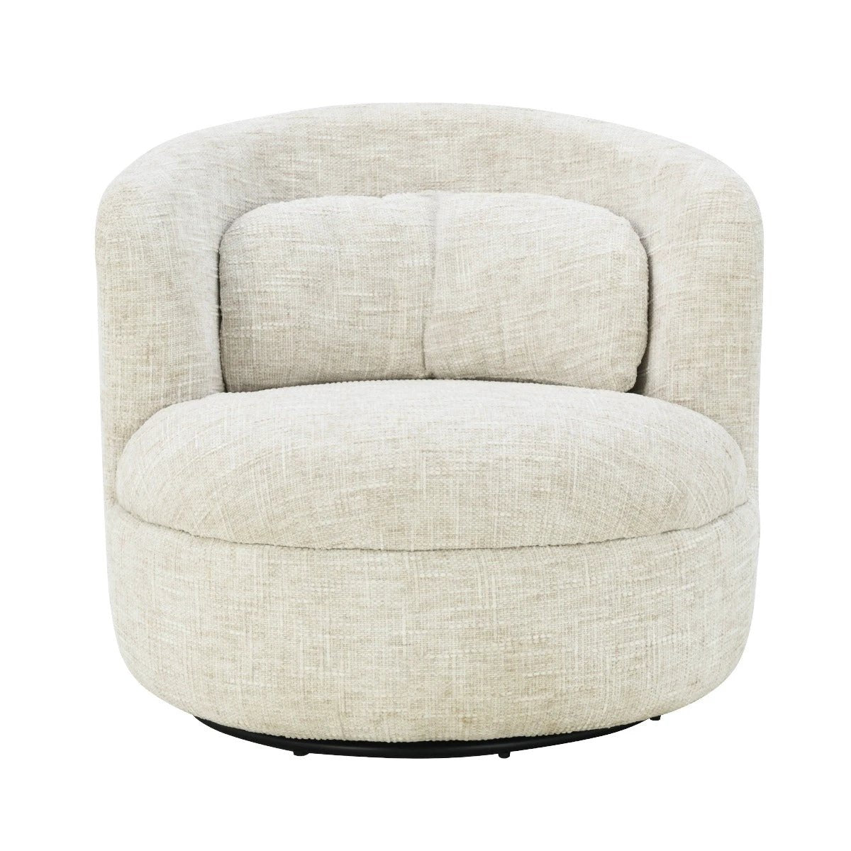 Draaifauteuil Britt Cream by Livingfurn
