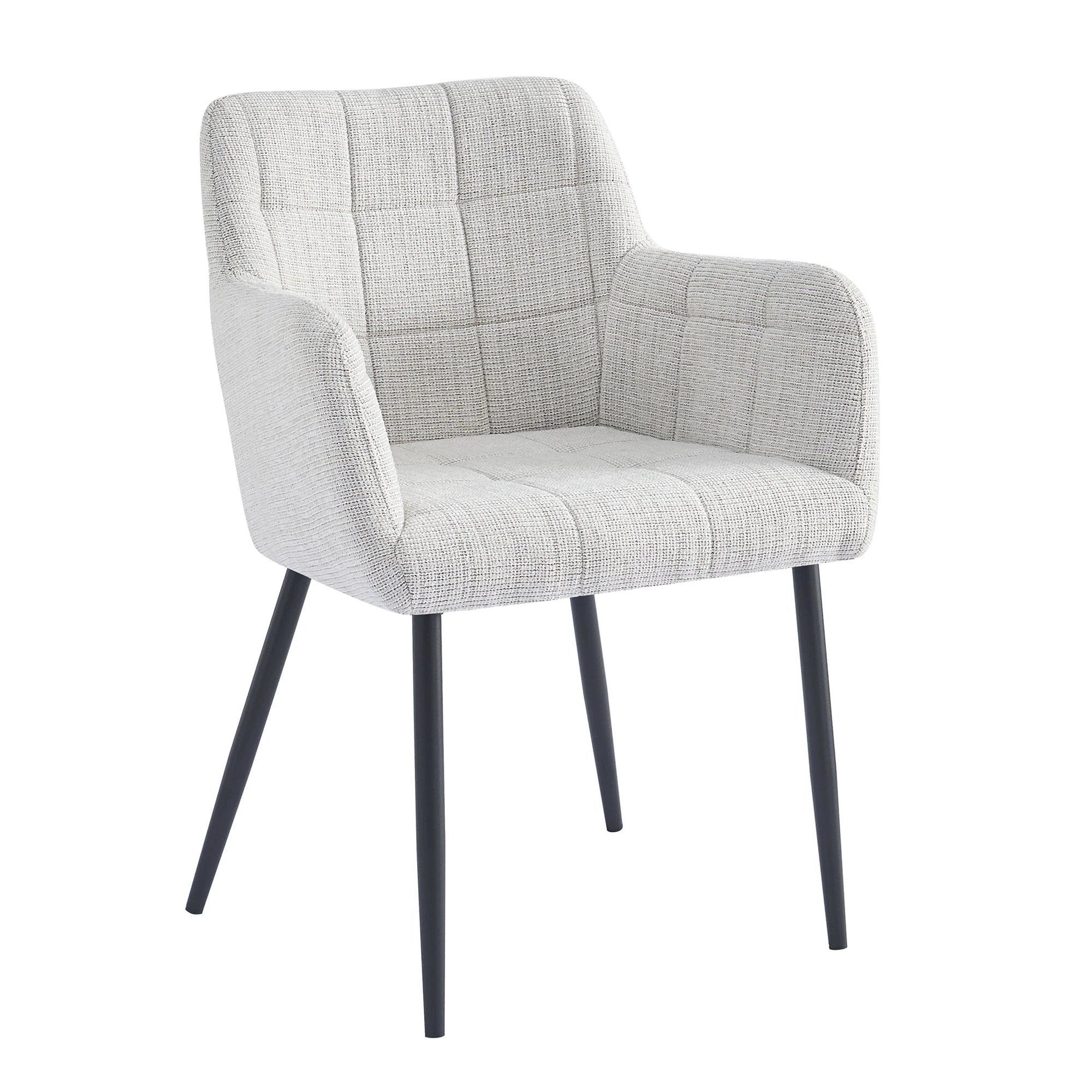 Eetkamerstoel Bronco Greige (set van 2) by Livingfurn