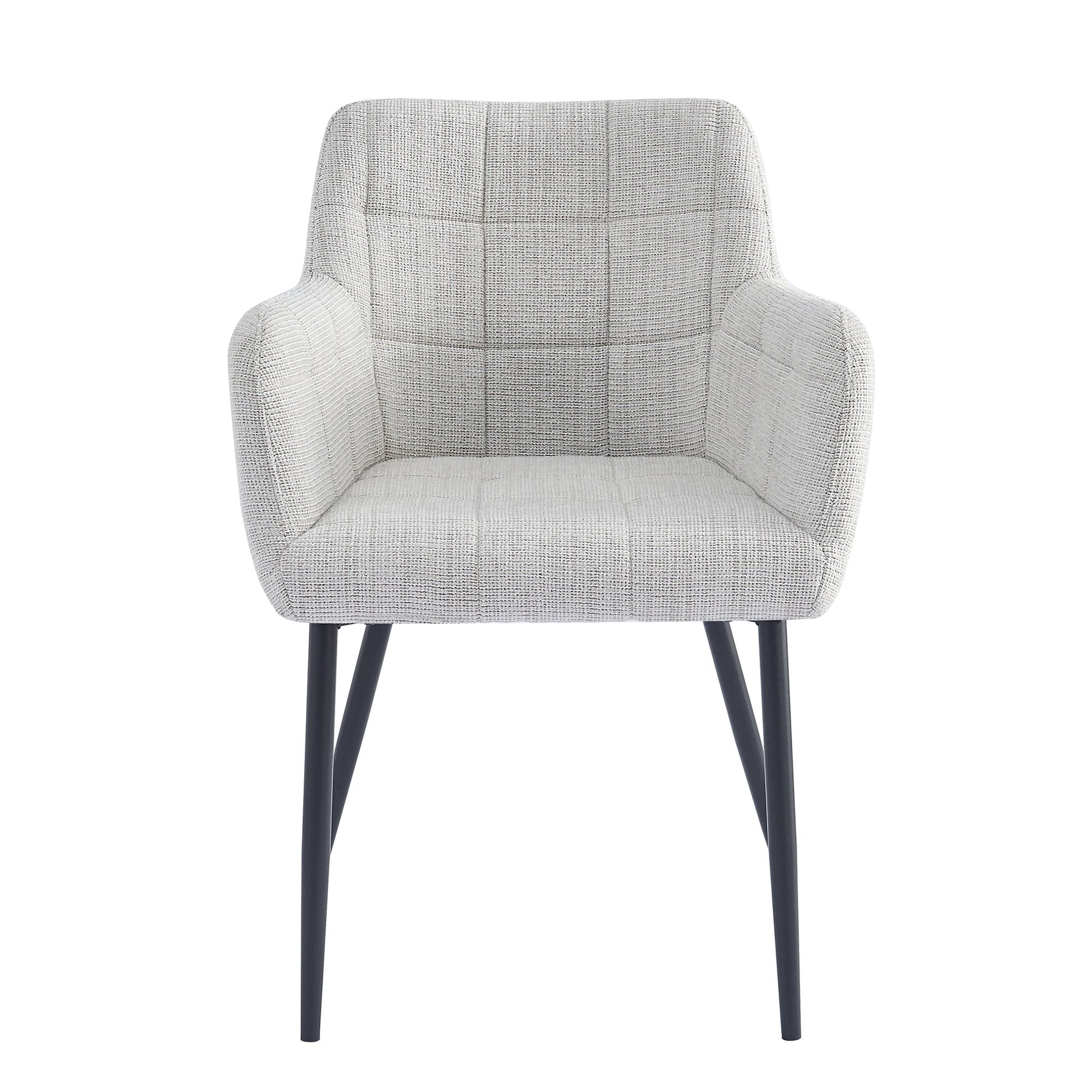 Eetkamerstoel Bronco Greige (set van 2) by Livingfurn