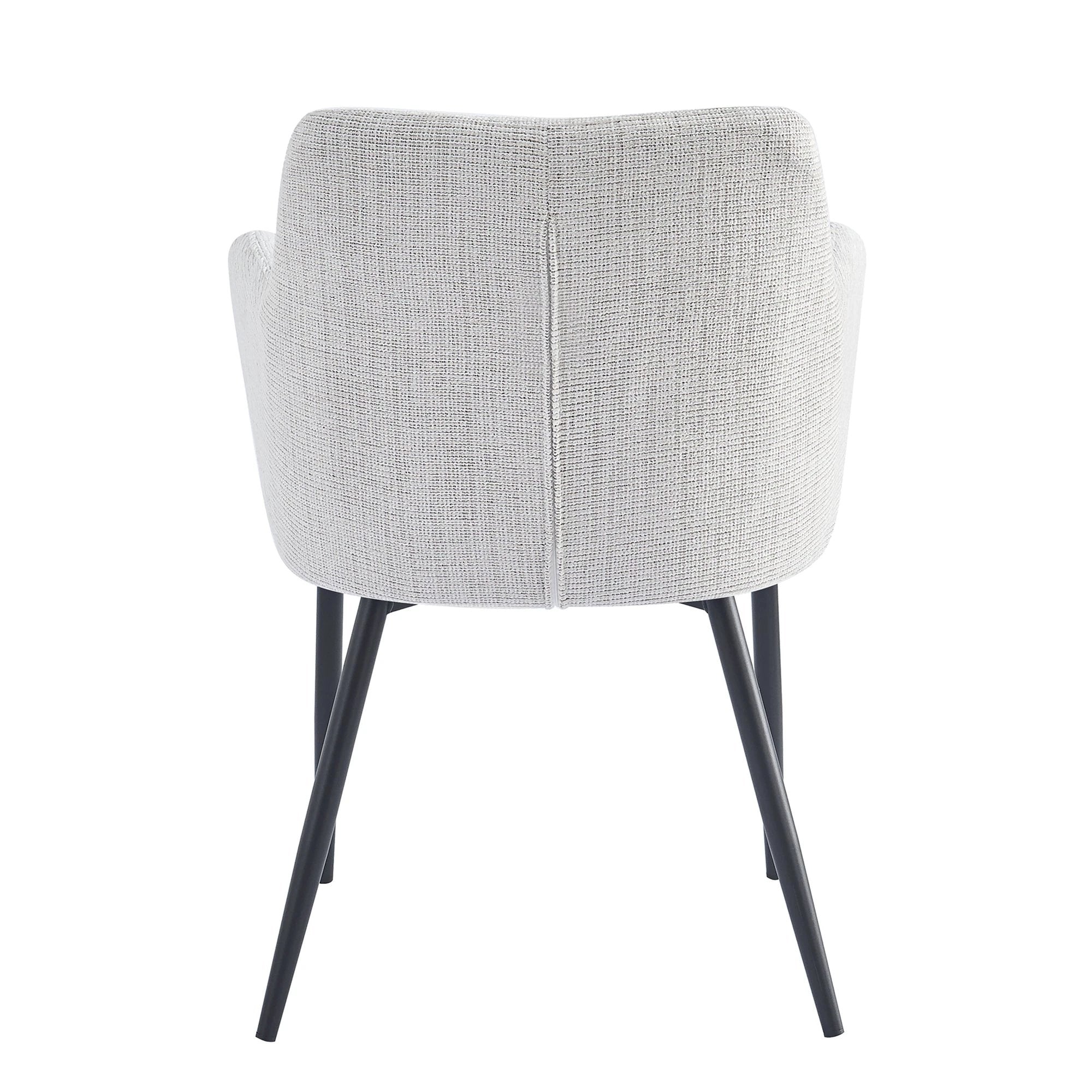 Eetkamerstoel Bronco Greige (set van 2) by Livingfurn