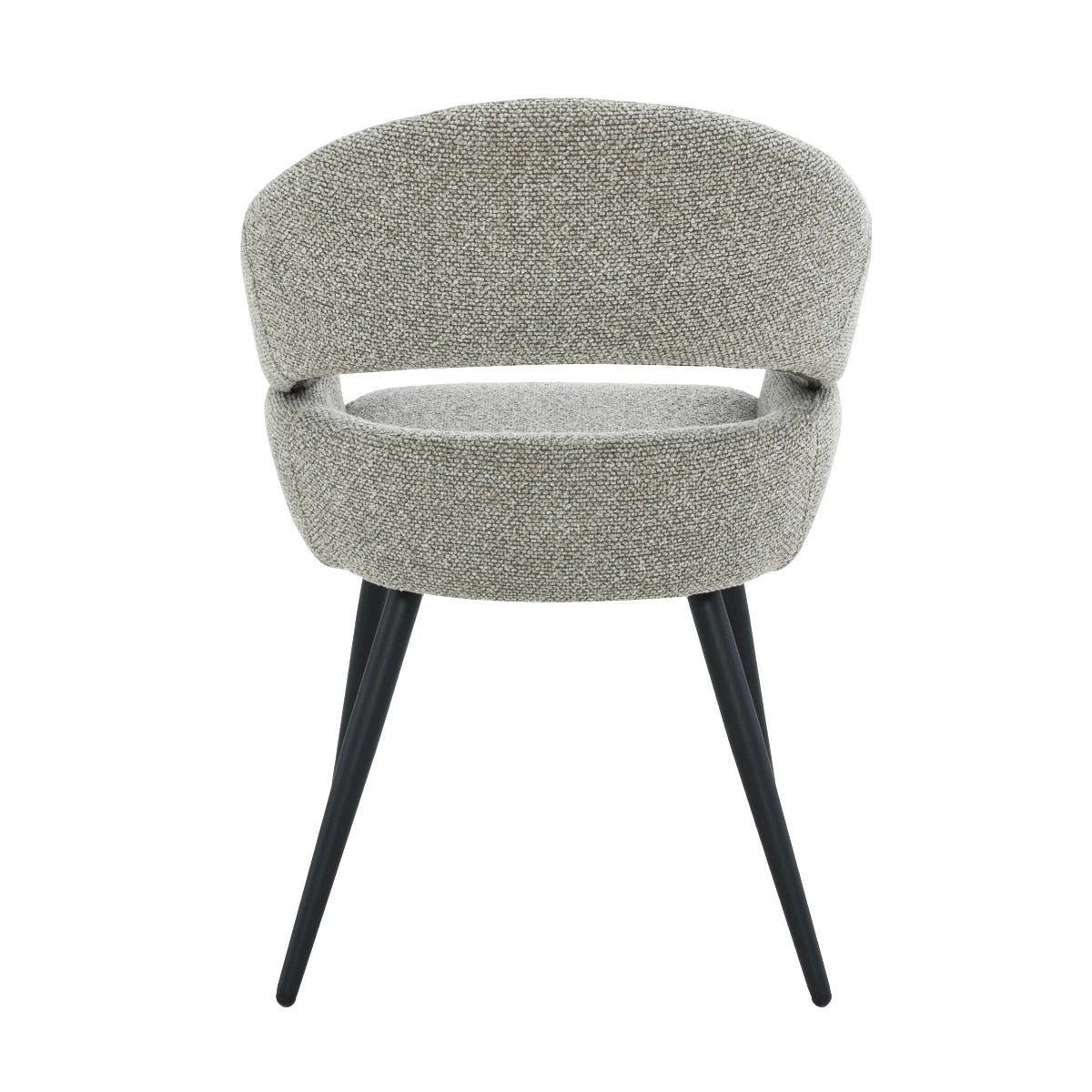 Eetkamerstoel Megan Taupe (set van 2) by Livingfurn