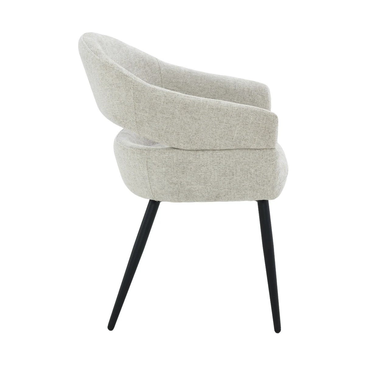 Eetkamerstoel Megan Toffee (set van 2) by Livingfurn