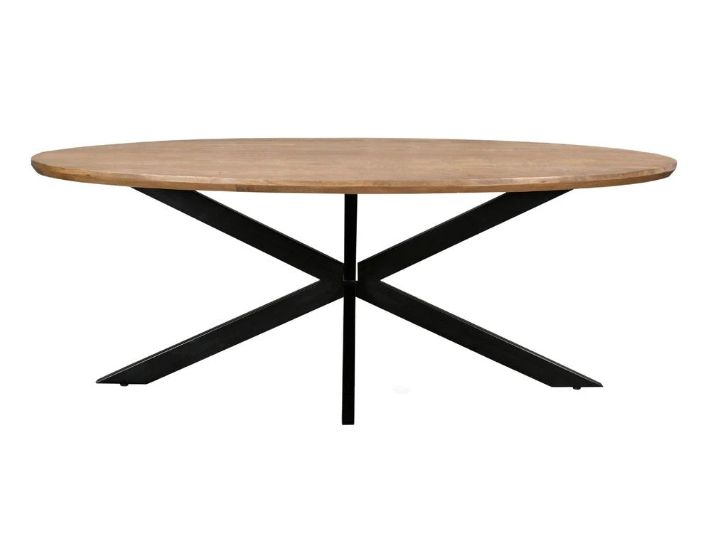Eettafel Jesper Ovaal 240 cm by Livingfurn