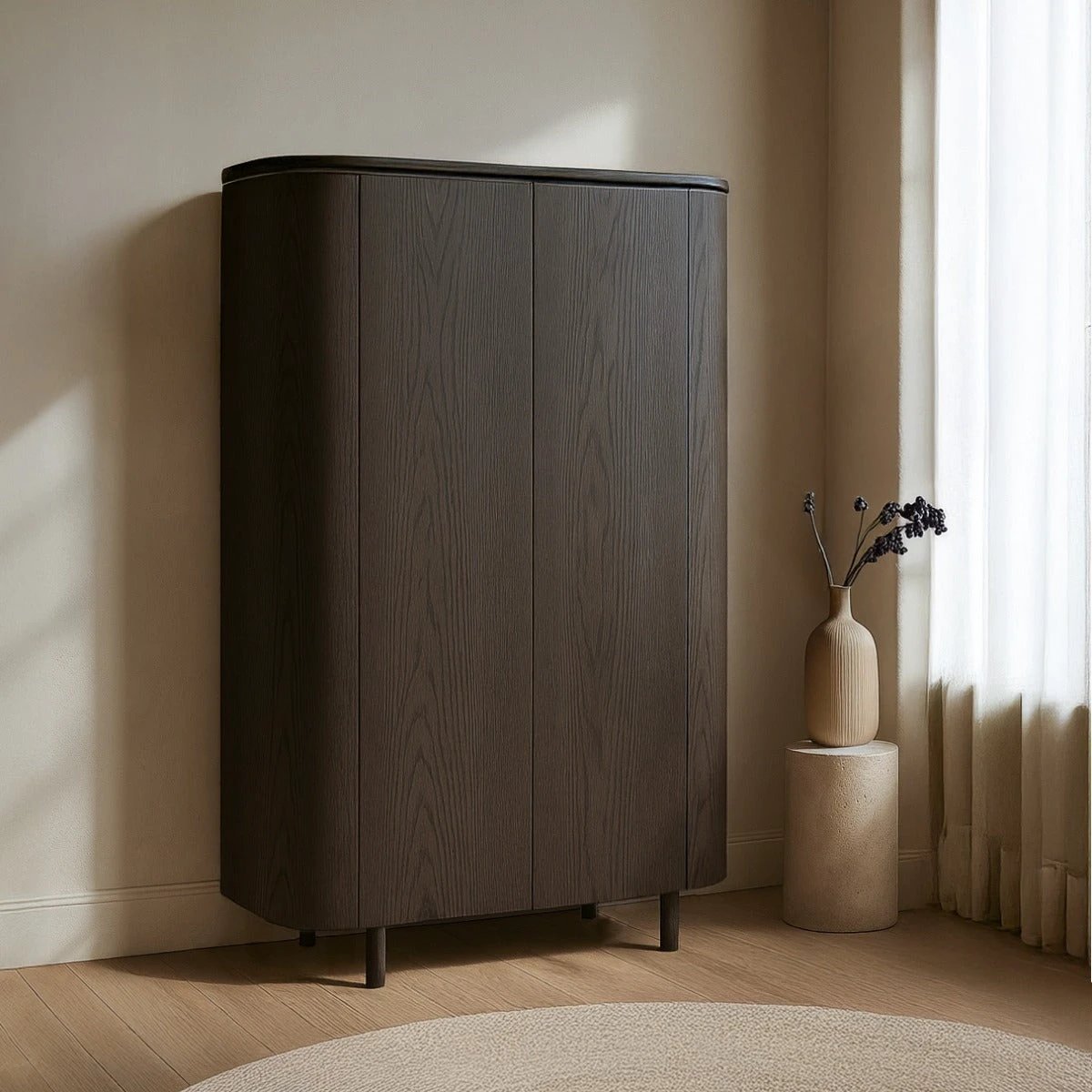 Kast Tobago Espresso 180cm by Livingfurn