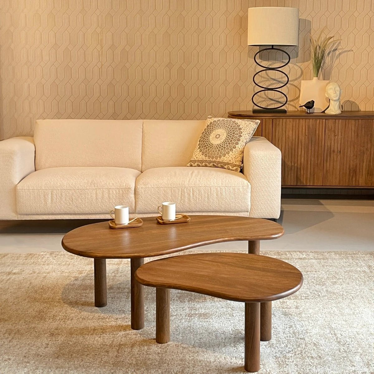 Salontafel Brix Nubi set van 2 by Livingfurn