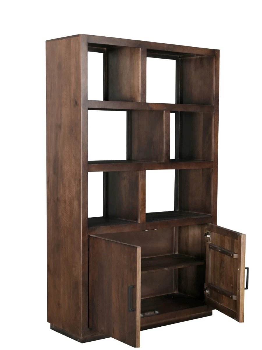 Wandkast Jaxx Bruin 120cm by Livingfurn