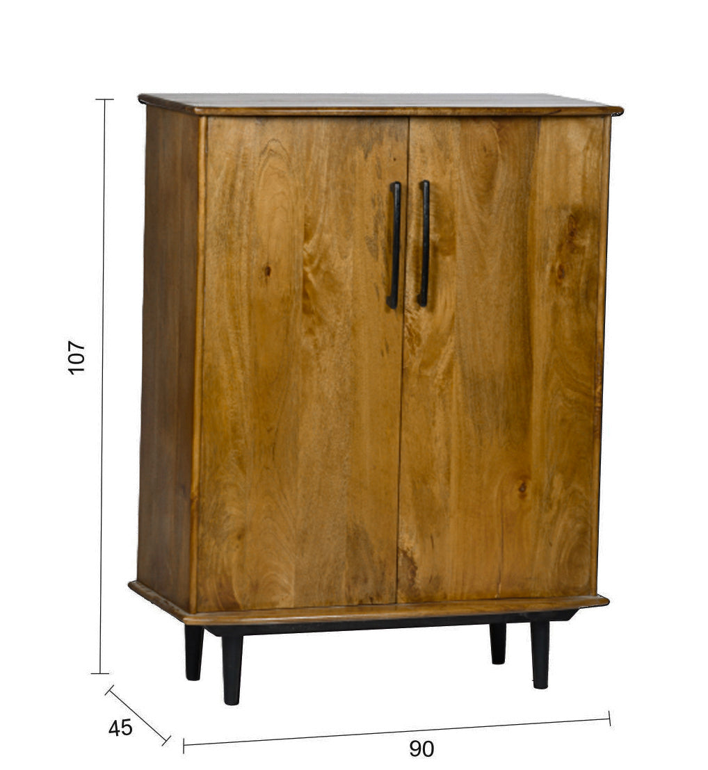 Wijnkast Elias 90 cm - depauwwonen