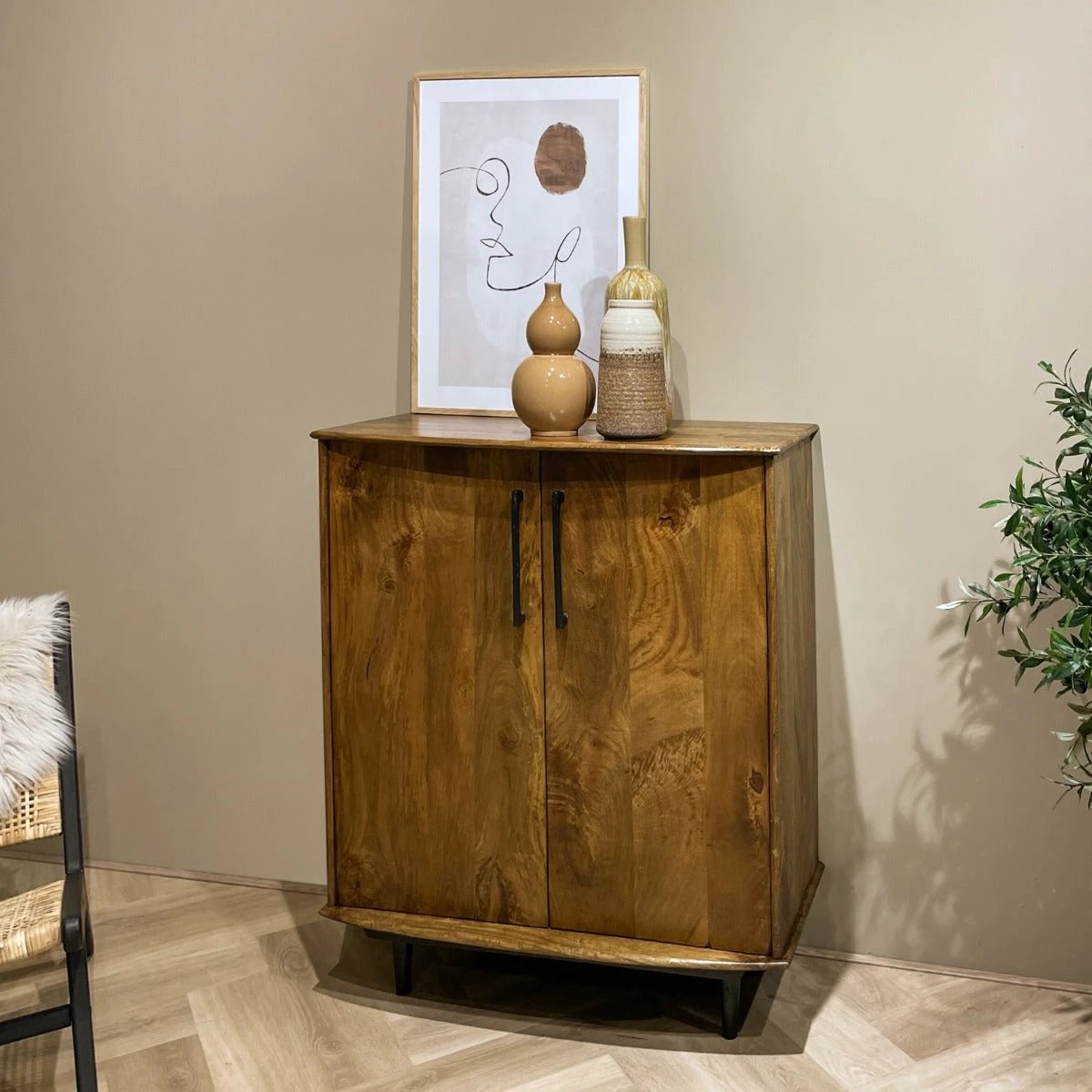 Wijnkast Elias 90 cm by Livingfurn