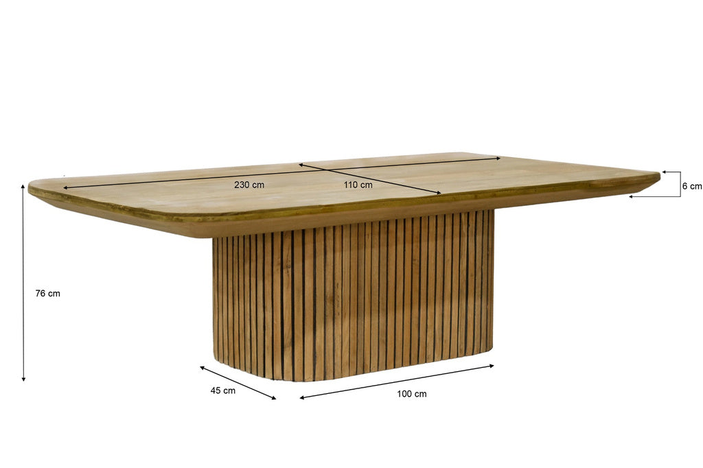 Eettafel Lausanne 230cm - depauwwonen