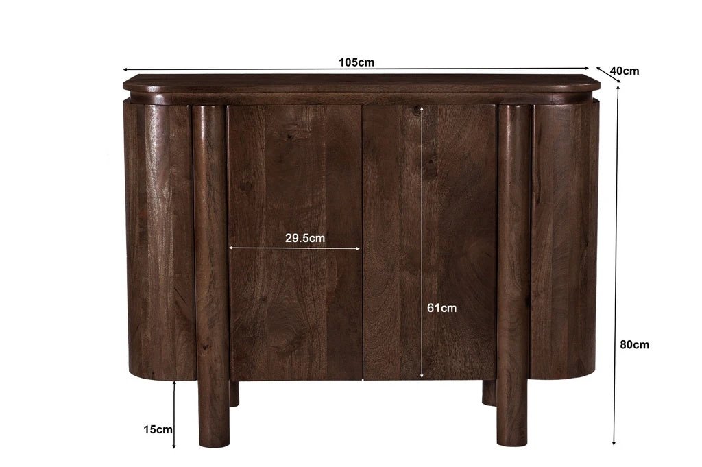 Dressoir Salano Bruin 105cm by Livingfurn