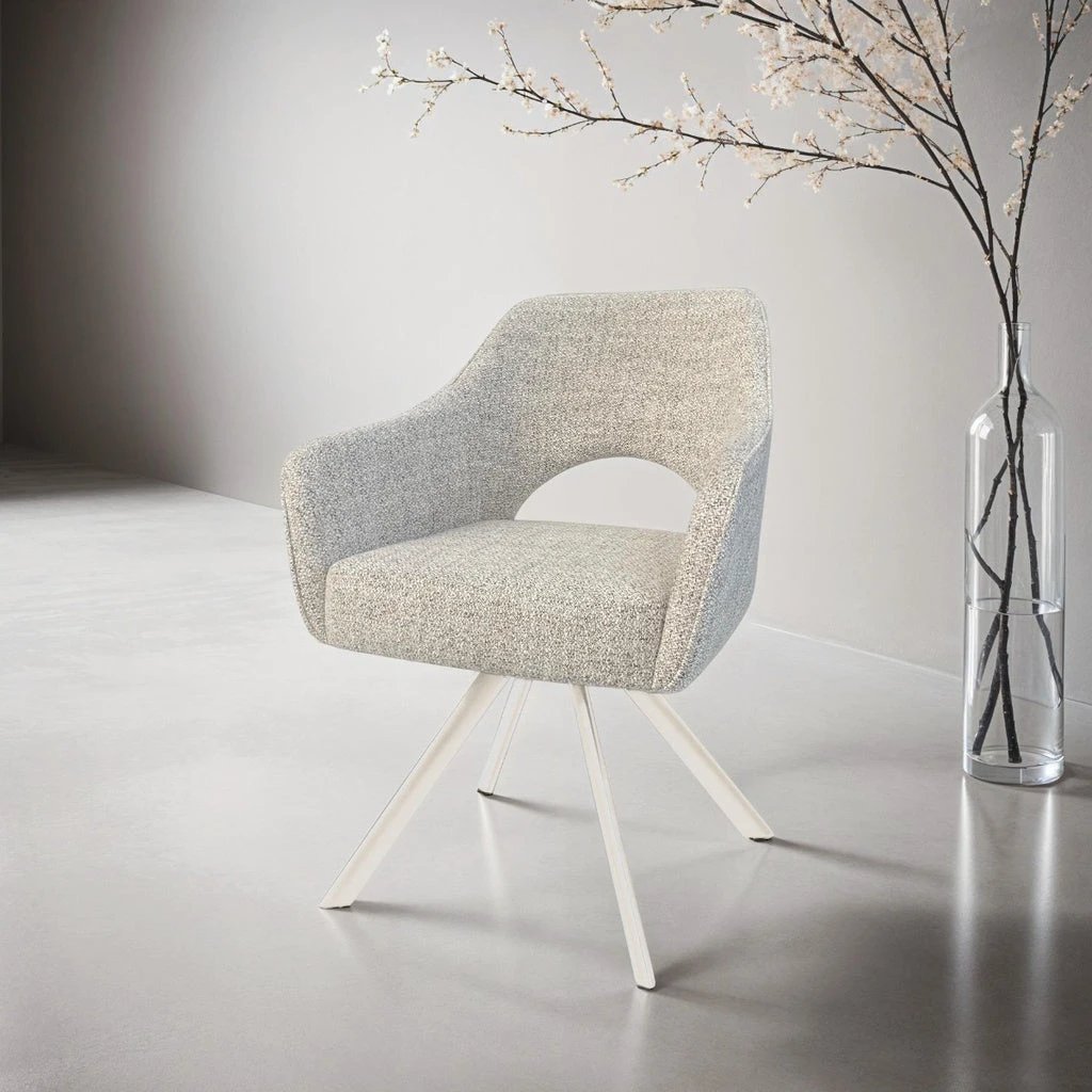 Eetkamerstoel Helen Zand Naturel (set van 2) by Livingfurn