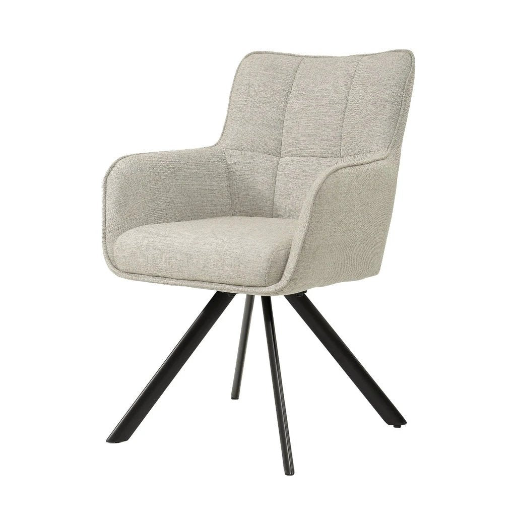 Eetkamerstoel Tori Zand (set van 2) by Livingfurn