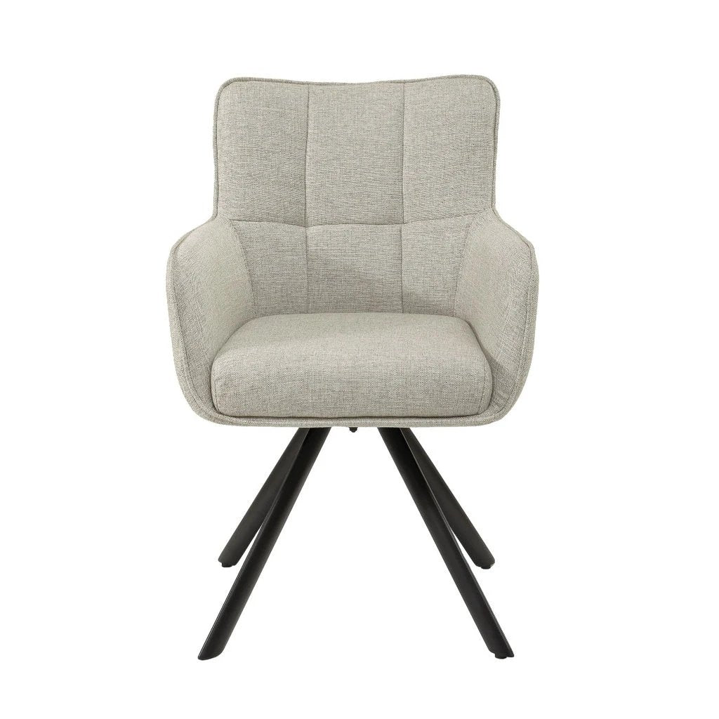 Eetkamerstoel Tori Zand (set van 2) by Livingfurn