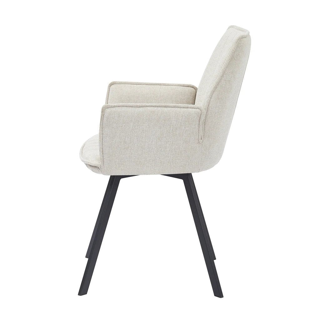 Eetkamerstoel Louise Beige by Livingfurn