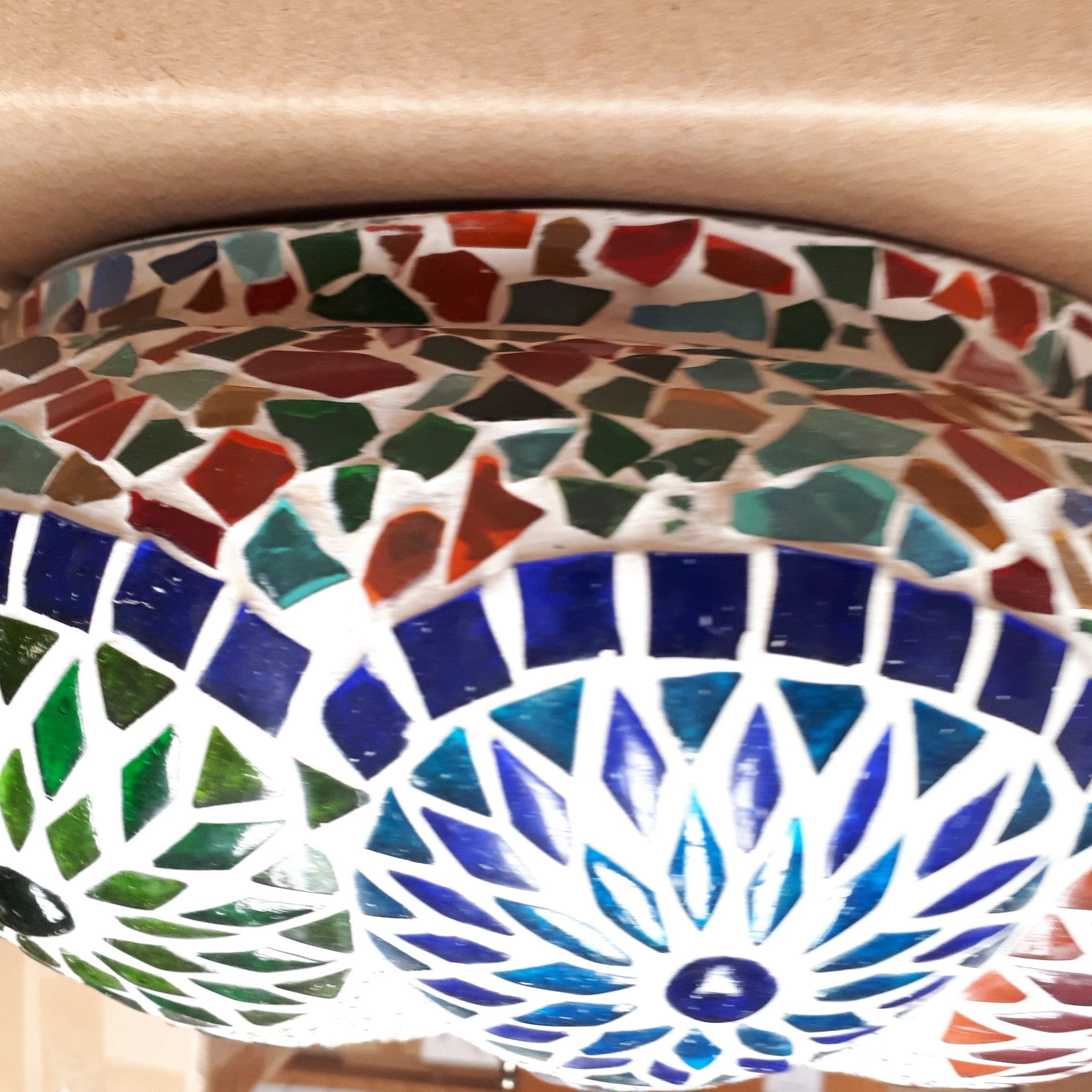 Plafonniere Adira multi colour 36cm by Orientaals