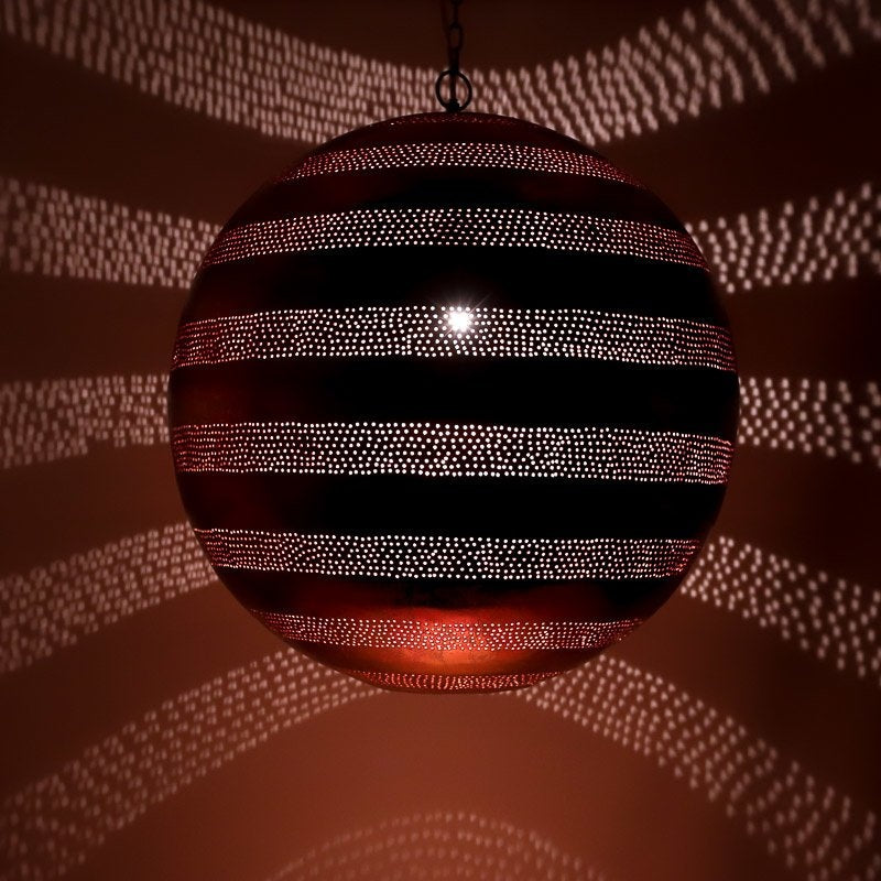 Hanglamp Aicha bol koper ø55cm - depauwwonen