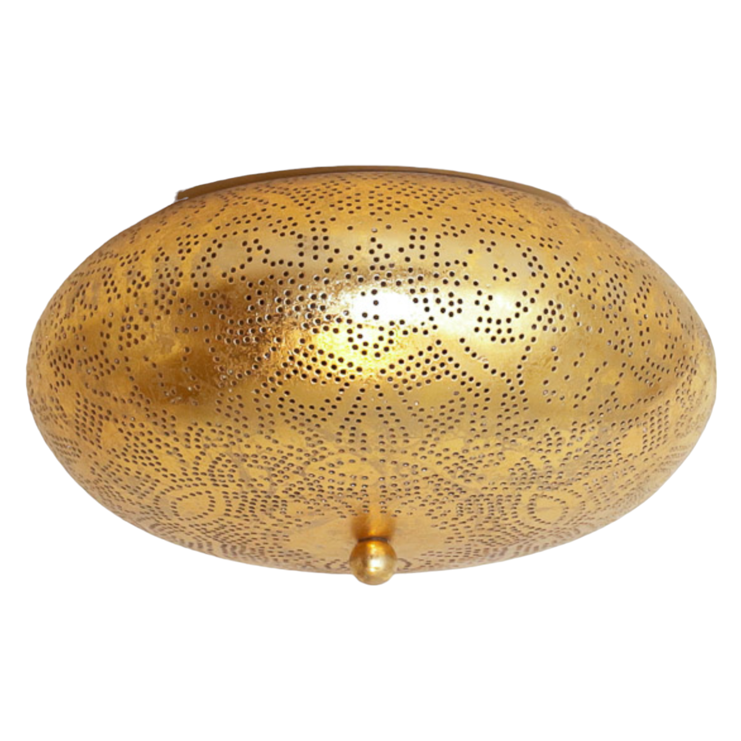 Plafondlamp Ameera Vintage Goud in 3 maten - depauwwonen