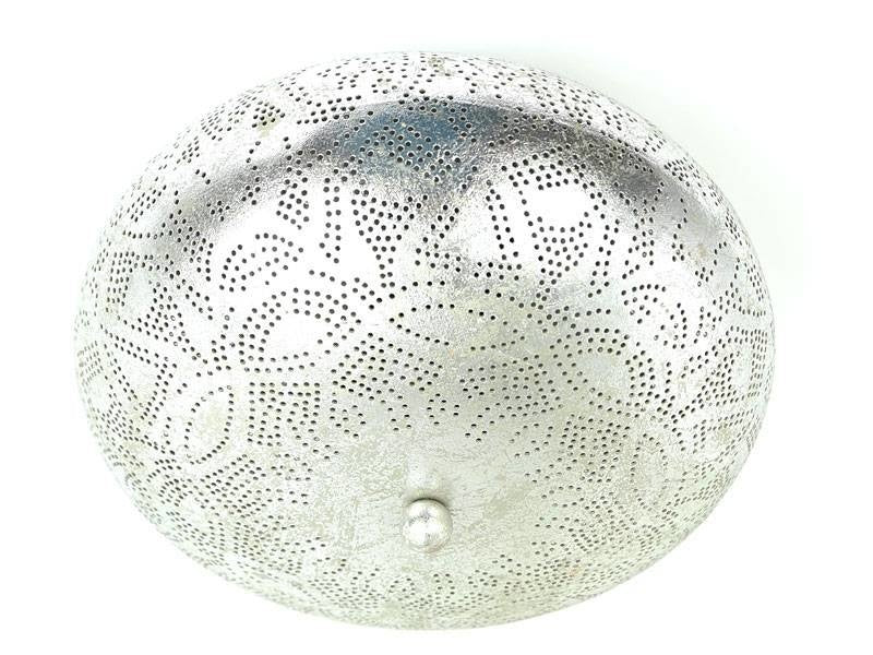 Plafondlamp Ameera Vintage Zilver in 3 maten - depauwwonen