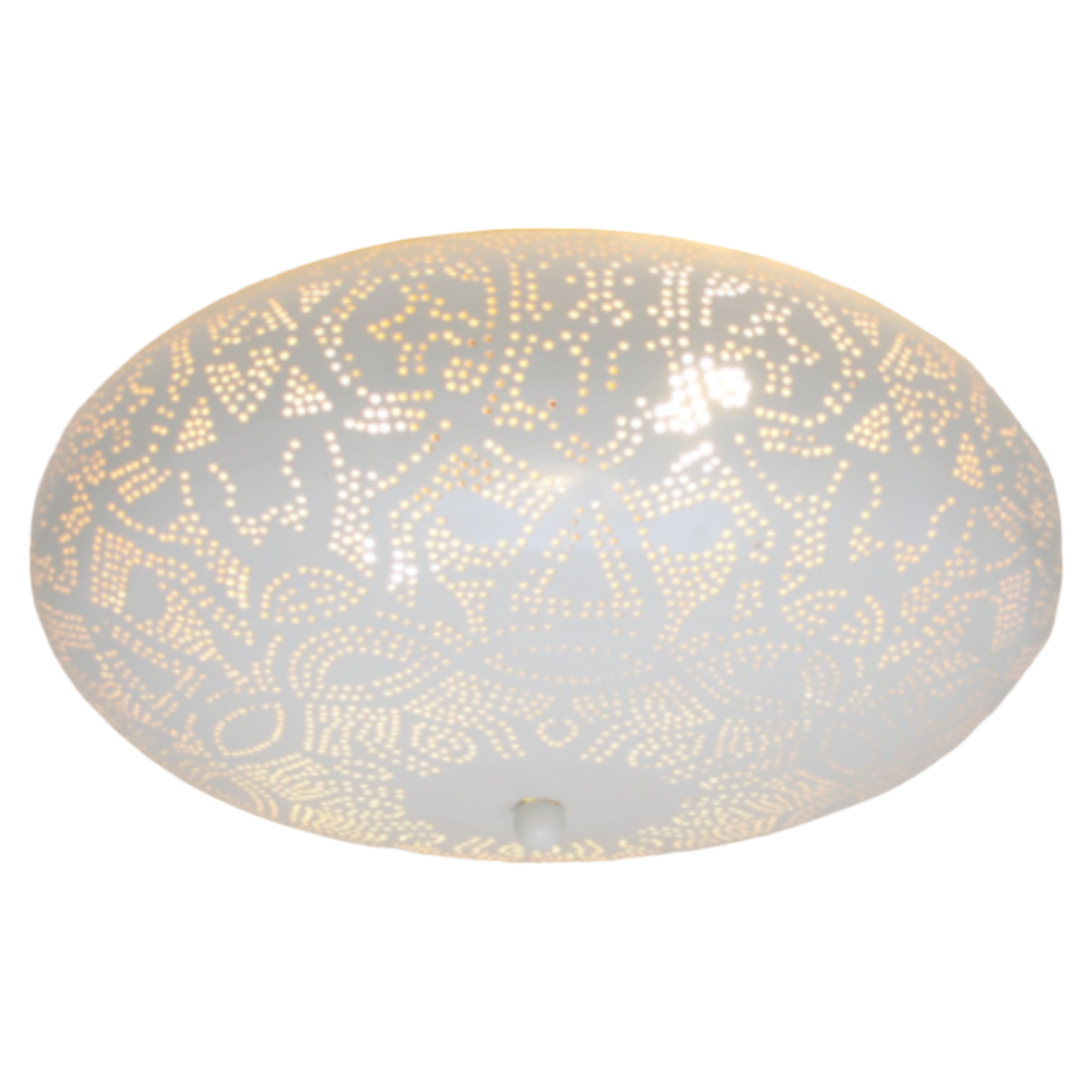 Plafondlamp Ameera Wit/Goud in 3 maten - depauwwonen