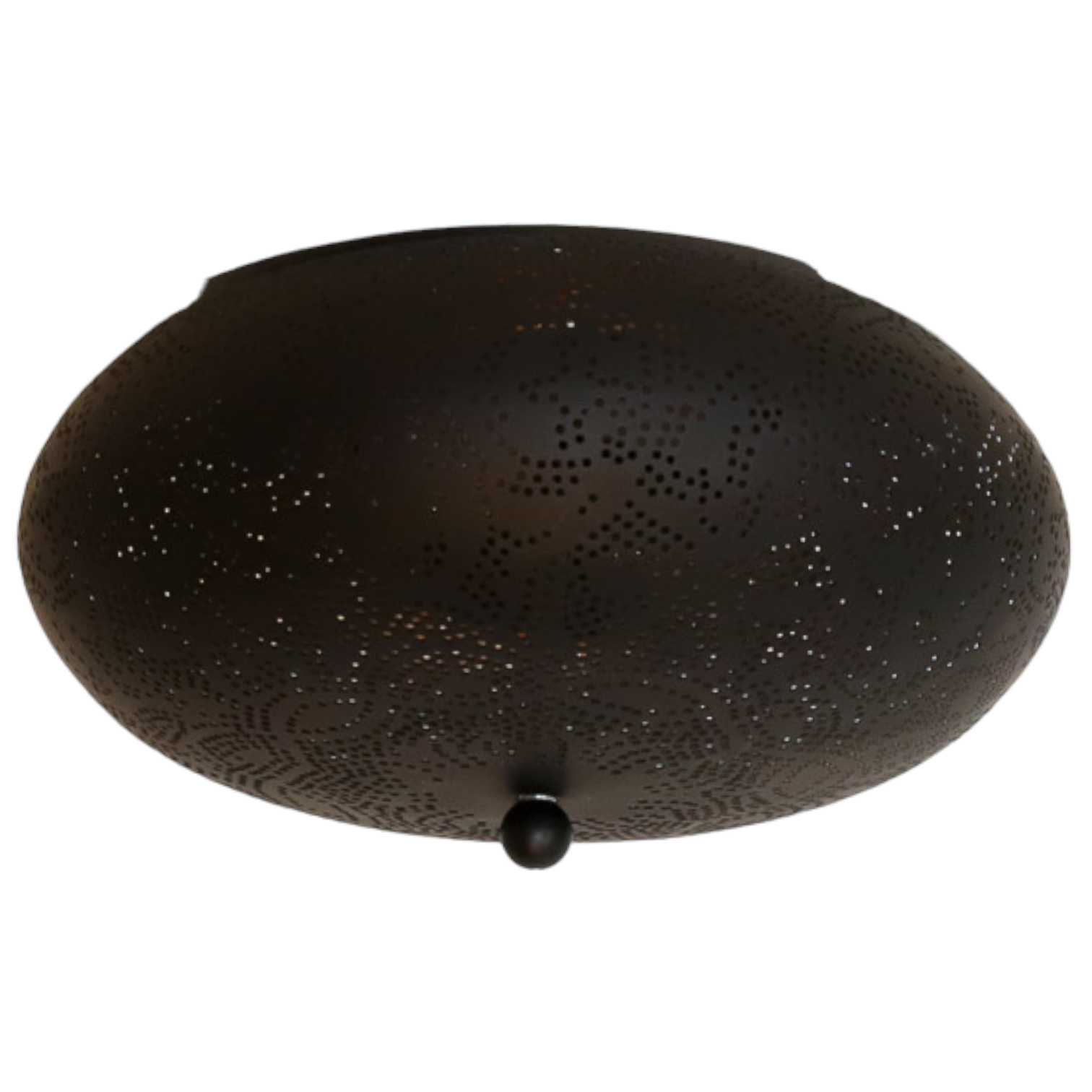 Plafondlamp Ameera Zwart/Goud in 3 maten - depauwwonen