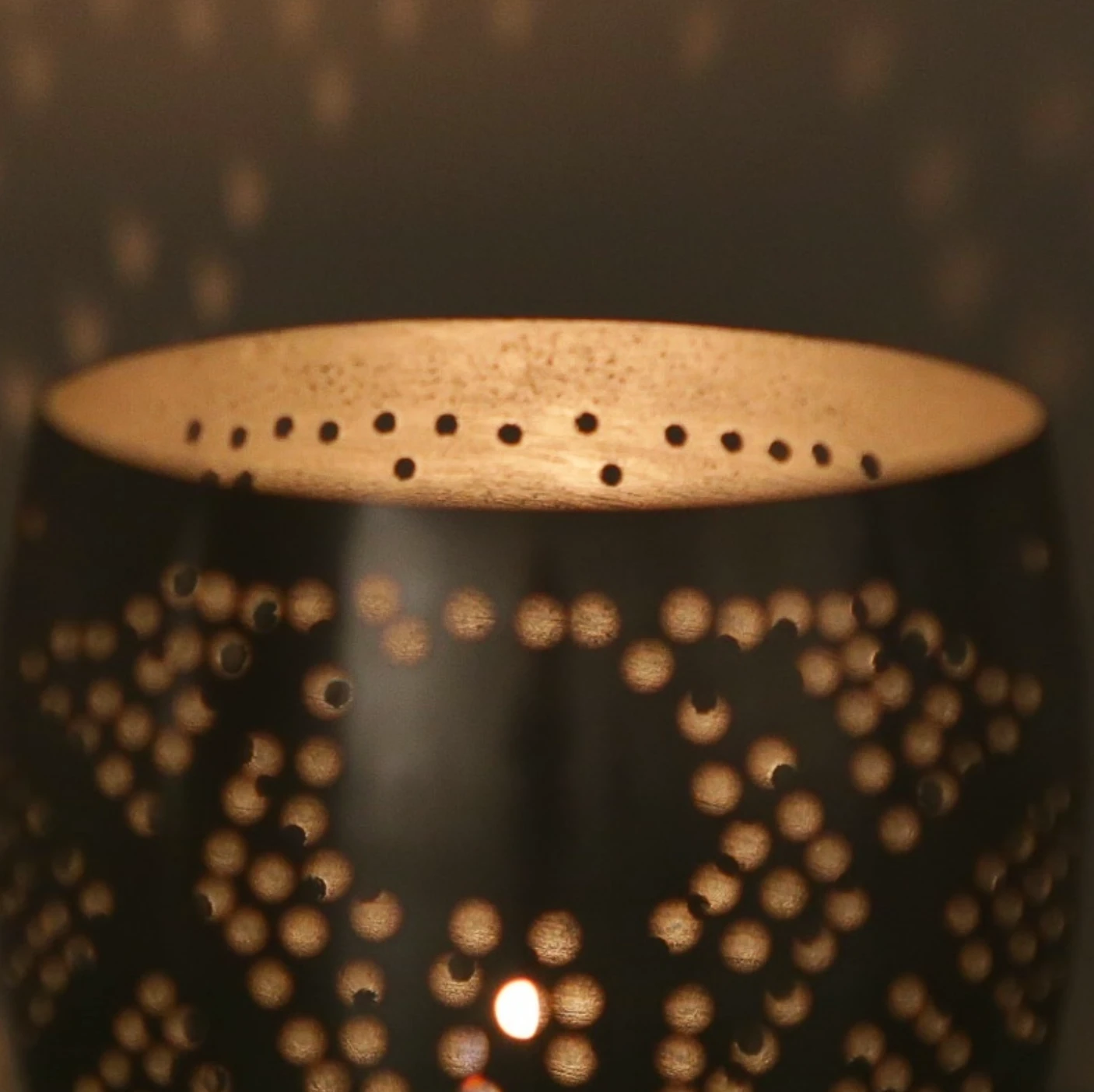 oosterse waxinehouder bol - filigrain stijl zilver by Orientaals