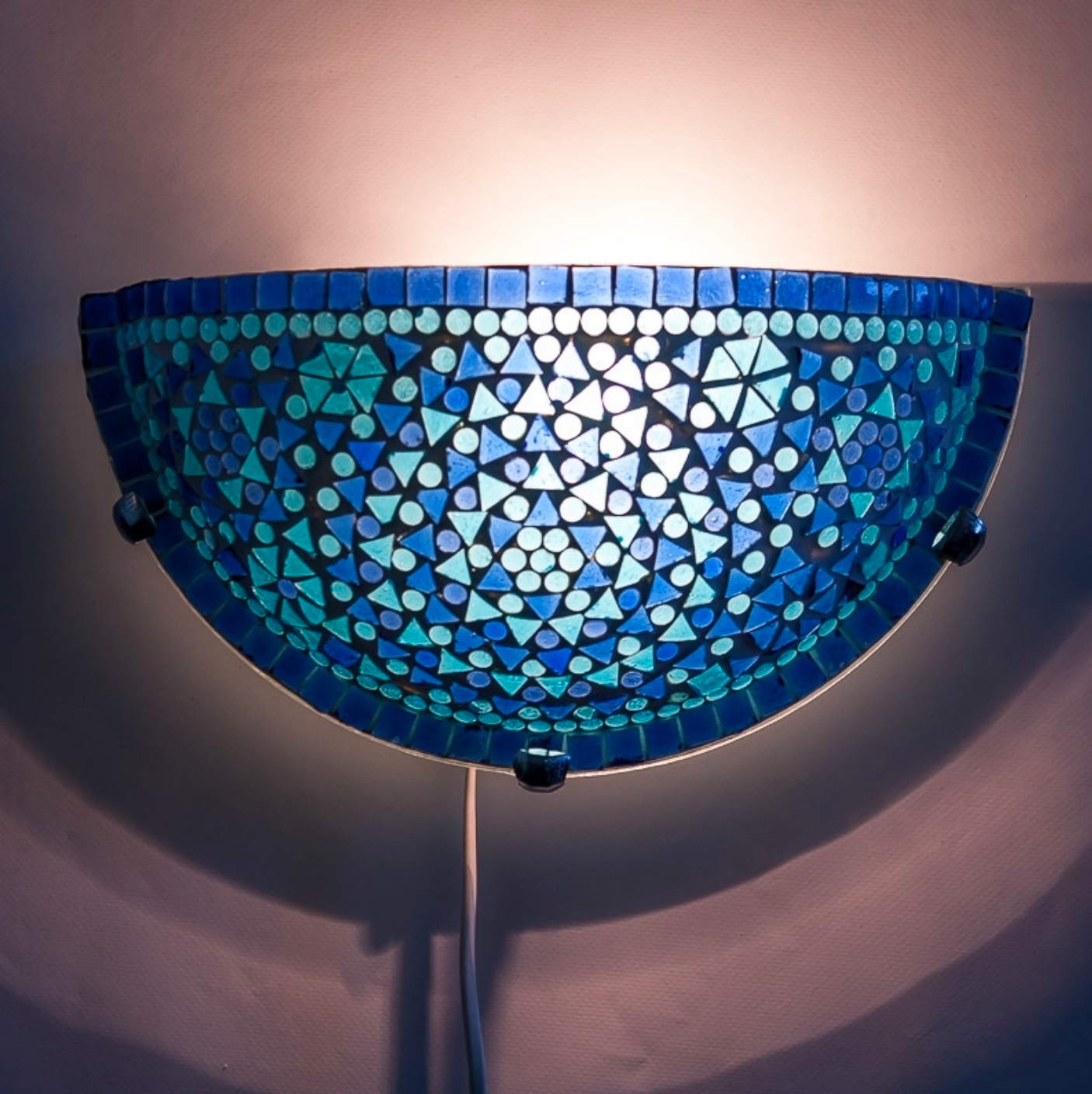 Wandlamp Cantara blauw - depauwwonen