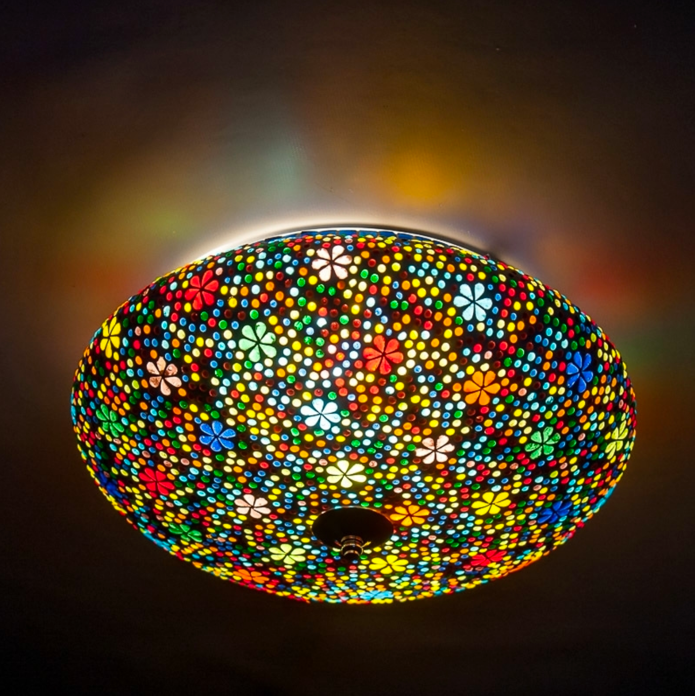 Plafonniere Hudat multi-colour in 2 maten by Orientaals