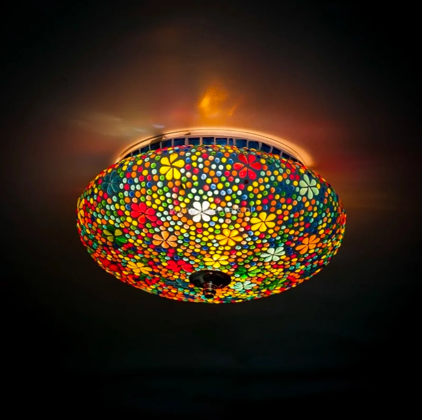 Plafonniere Hudat multi-colour in 2 maten by Orientaals