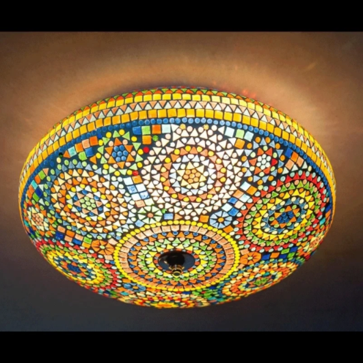 Plafonniere Cantara multi-colour in 3 maten - depauwwonen