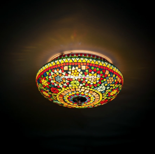 Plafonniere Cantara multi-colour in 3 maten - depauwwonen