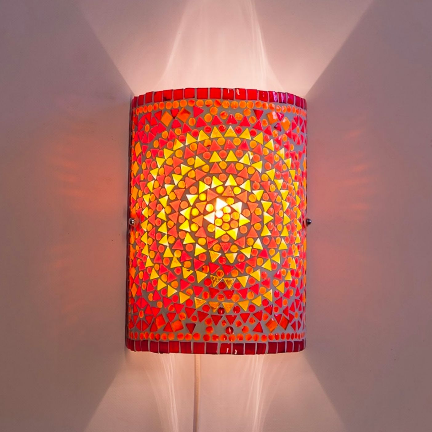 Wandlamp Nema rood-oranje - depauwwonen