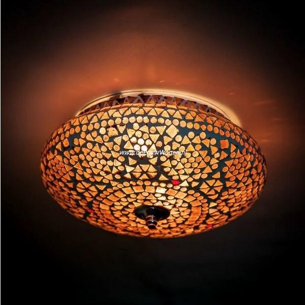 Plafonniere Cantara paars in 3 maten by Orientaals