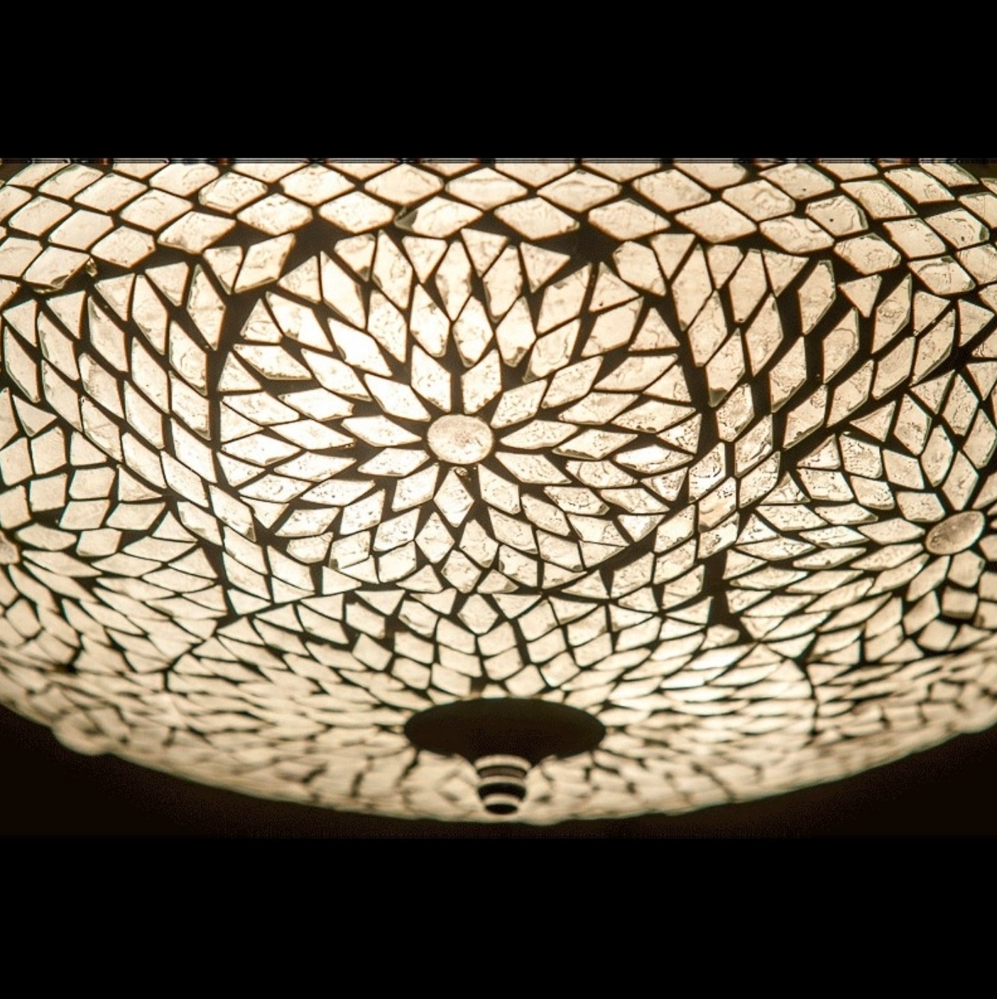 Plafonniere Roya transparant in 3 maten - depauwwonen