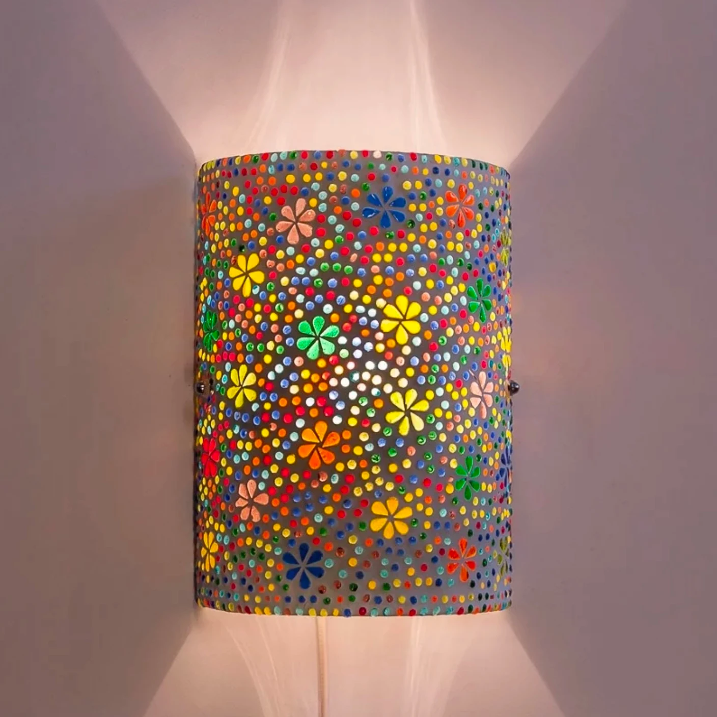 Wandlamp Rundi multi-colour by Orientaals